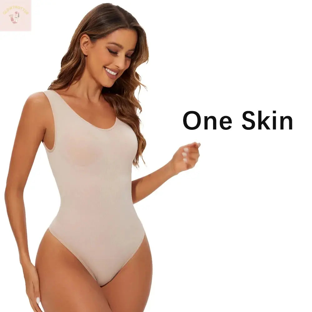 Seamless Shapewear Bodysuit for Women Body Shaper Thong Body Shaping Sculpting Breast Slimming Wide Shoulder Straps Shapers New GlowTrotter
