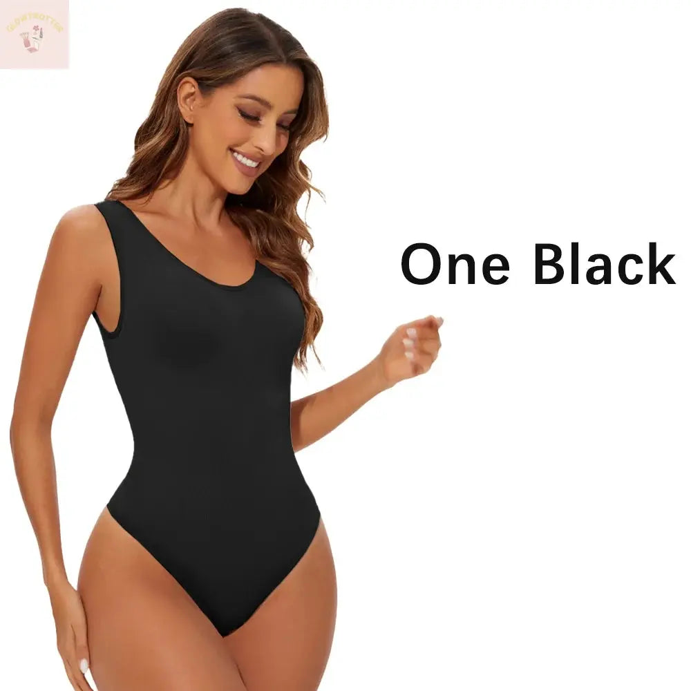 Seamless Shapewear Bodysuit for Women Body Shaper Thong Body Shaping Sculpting Breast Slimming Wide Shoulder Straps Shapers New GlowTrotter